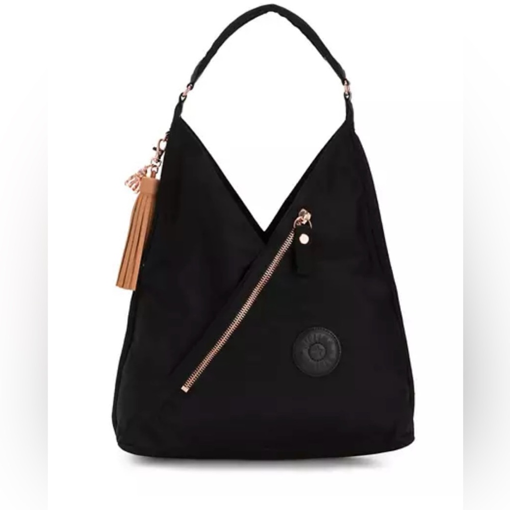 Kipling Rose Black Olina Bag- NEW!!